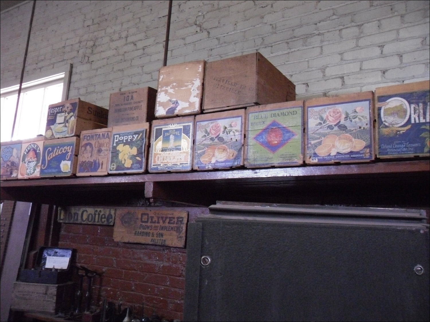 Ritzville, WA- Northern Pacific Railway Depot- Old boxes